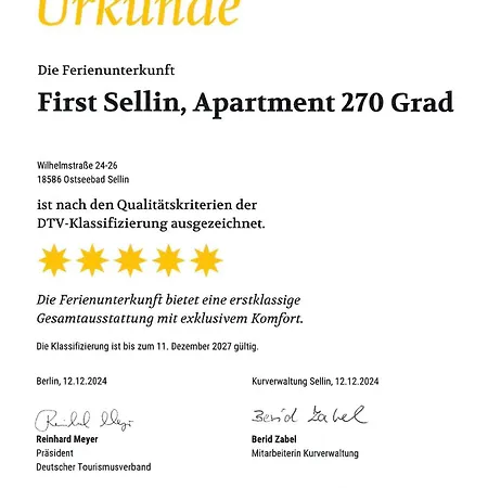 First 270 Grad Apartment Sellin (Rugen)