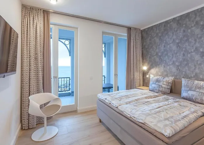 Ostseebad, Sellin, Ruegen, First, Meerblick, *