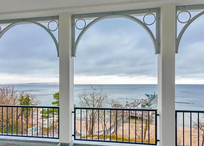 Ostseebad, Sellin, Ruegen, First, Meerblick, *